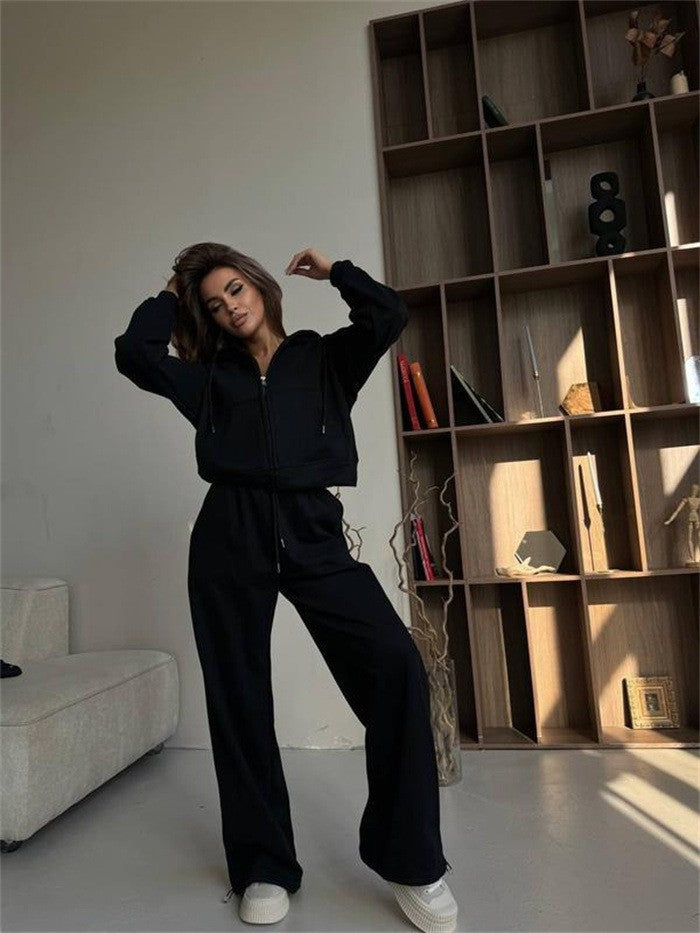 Damen lässiger Hoodie-Jumpsuit Drune
