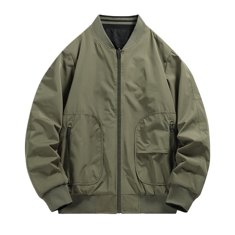 Herren Modische und funktionale Bomberjacke Drune