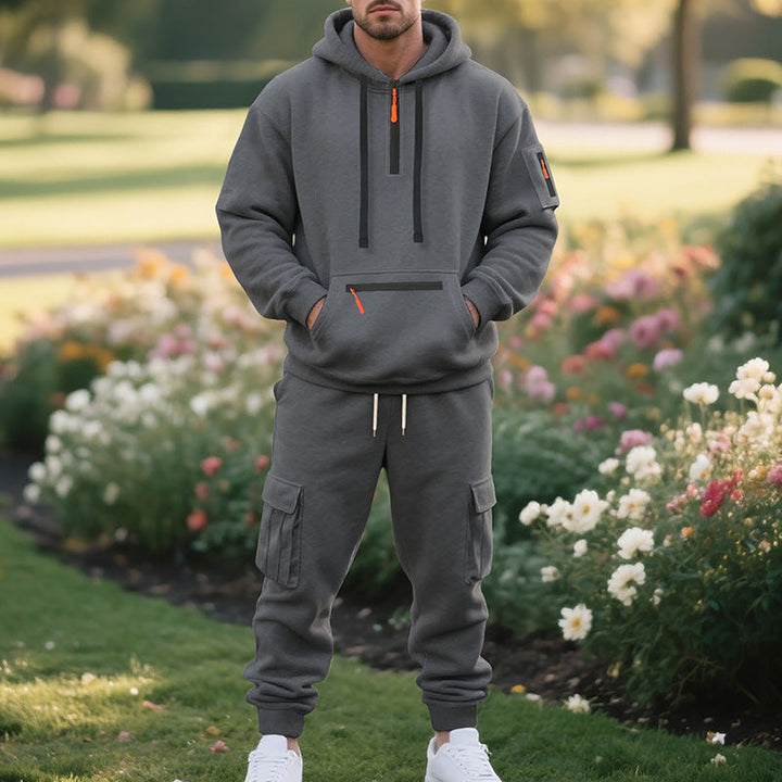 Herren Sportanzug mit praktischem Taschen-Design Drune
