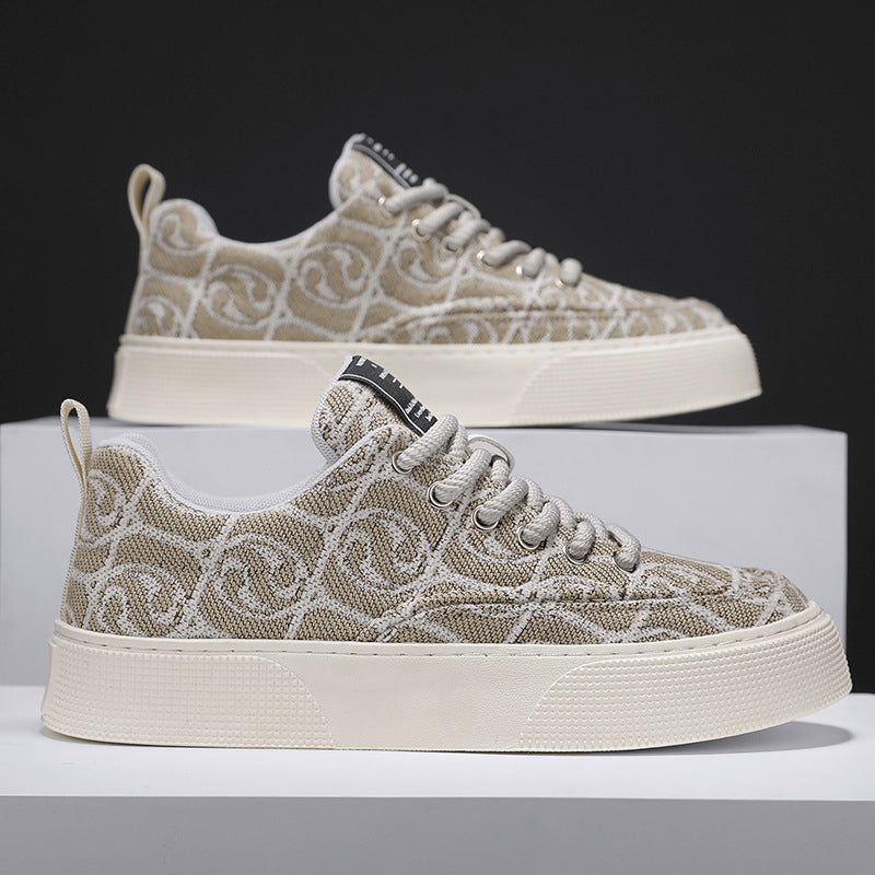 Damen Sneakers mit strukturiertem Obermaterial und rutschfester Sohle Drune