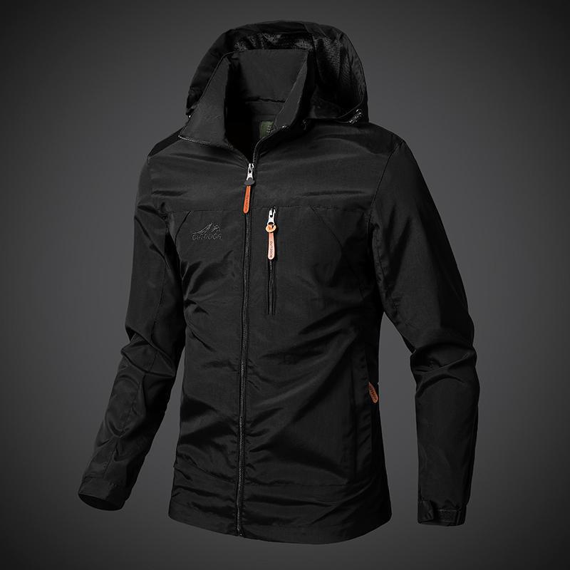 Herren leichte temperaturregulierende Jacke Drune