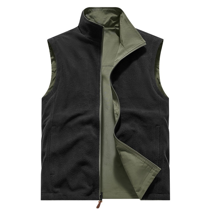 Herren Multifunktionale Fleece-Weste Drune