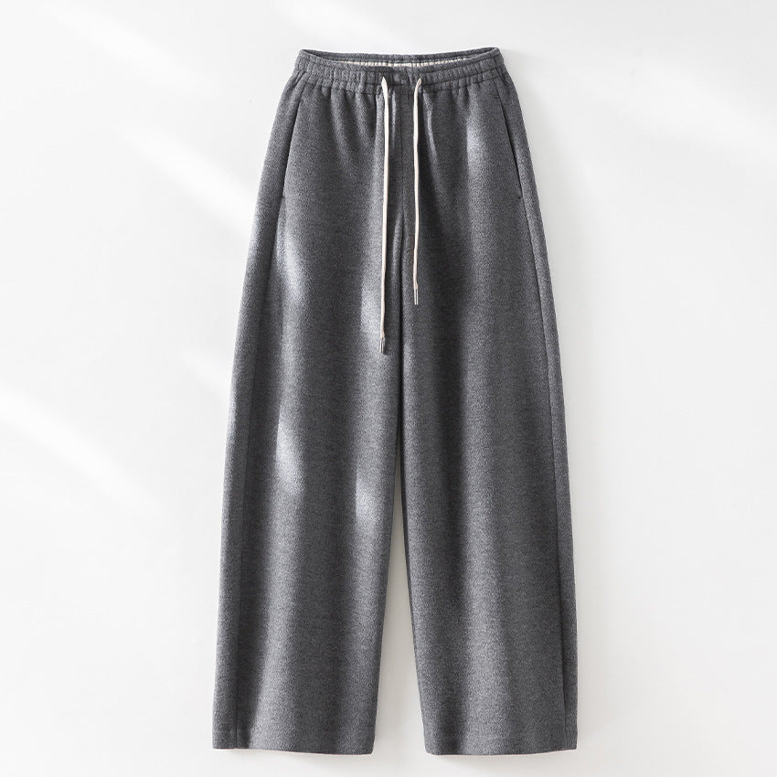 Damen Weite Sweatpant mit elastischem Bund, Kordelzug und seitlichen Eingrifftaschen Drune