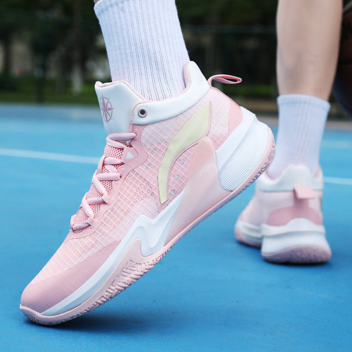 Damen Basketballschuhe mit atmungsaktivem Obermaterial und dämpfender Sohle Drune