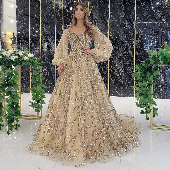 Drune | Socialite Aura Königin Langes Kleid