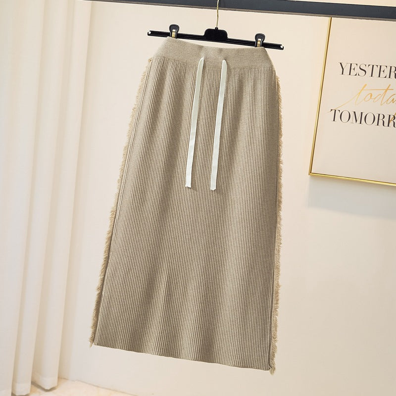 Damen Eleganter und luftiger Plissee-Rock Drune