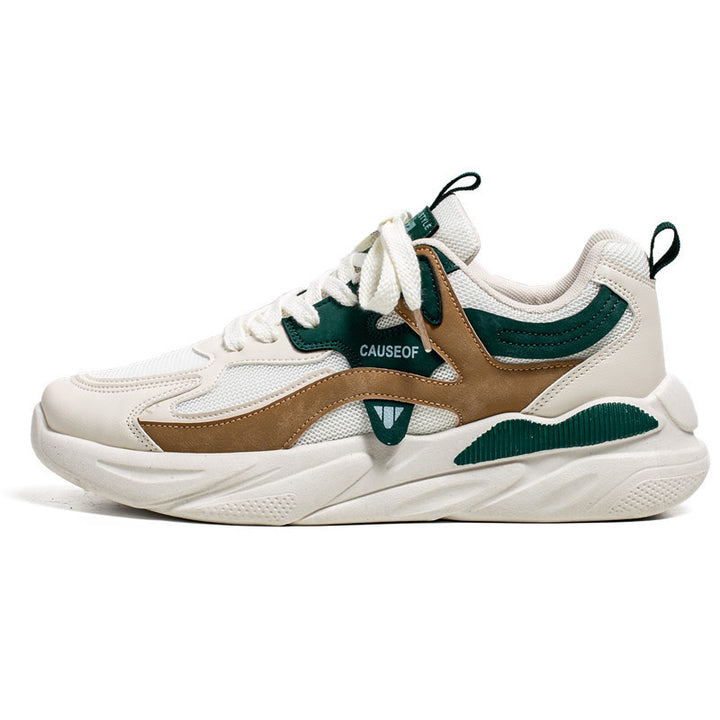 Herren Retro-Performance Street‑Sneaker mit mehrschichtiger Sohlentechnik und atmungsaktivem Mesh Drune