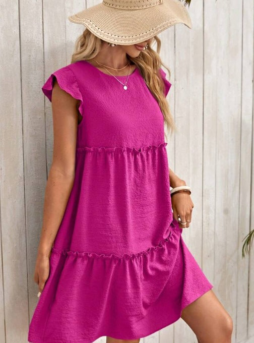 Damen lässiges Sommerkleid Drune