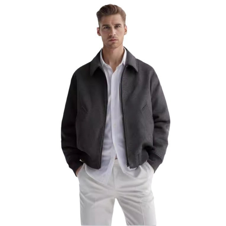 Damen lässige Fleece-Bomberjacke Drune