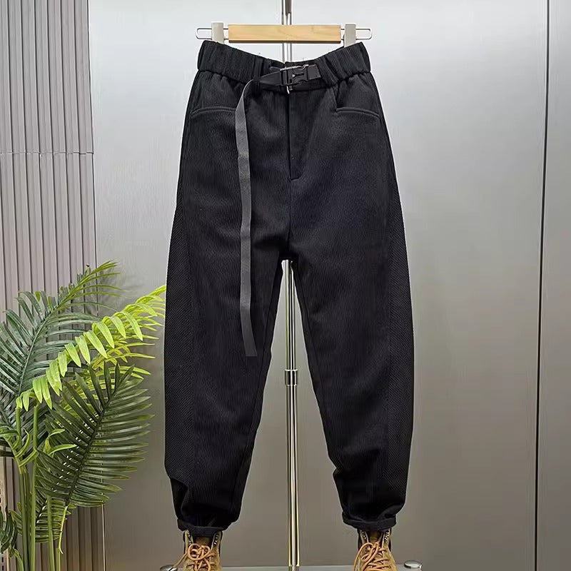 Herren Lässige und bequeme Cordhose Drune