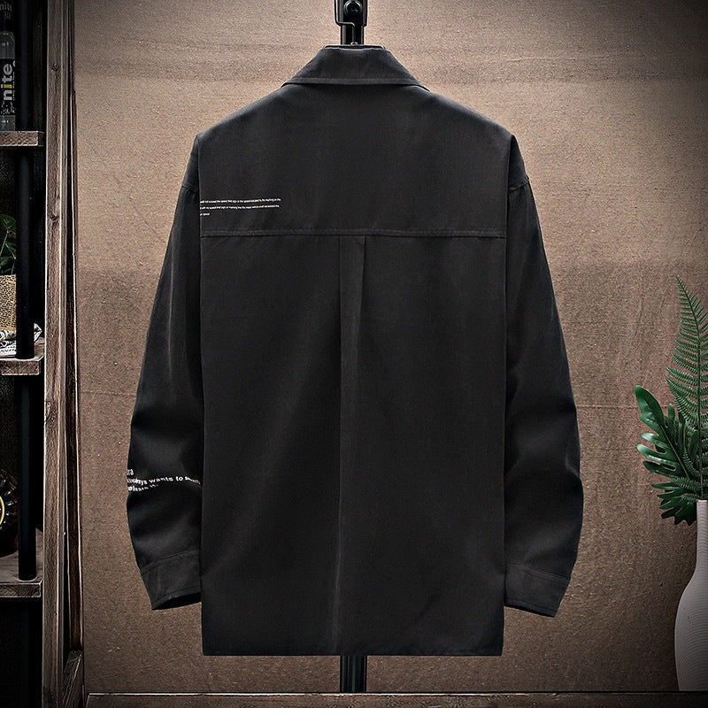 Herren Modische und vielseitige Arbeitsjacke Drune
