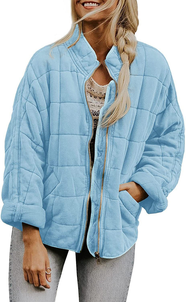 Damen Übergroße Steppjacke Drune