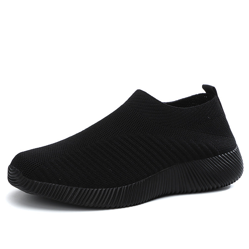 Damen luftige Slip-On Sneakers mit atmungsaktivem Design Drune