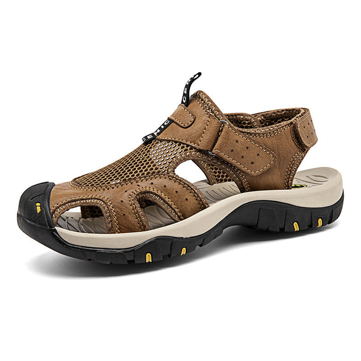 Herren Atmungsaktive Outdoor-Sandalen mit rutschfester Sohle Drune