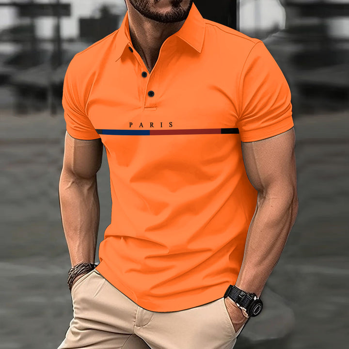 Herren Freizeit Polo Shirt Drune
