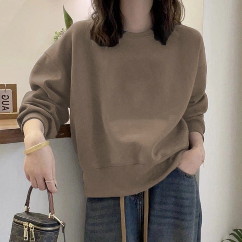 Damen Oversized Sweatshirt Drune