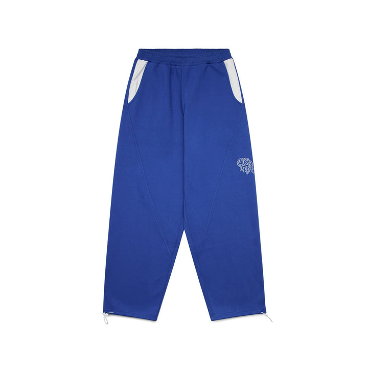 Damen nan verkürzte Joggerhose mit elastischem Komfortbund, seitlichen Kontrast-Taschen und verstellbarer Saumkordel Drune