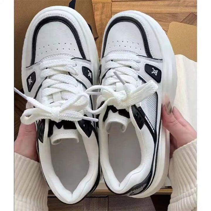 Damen Chunky Sneakers mit modischem Design und dämpfender Sohle Drune