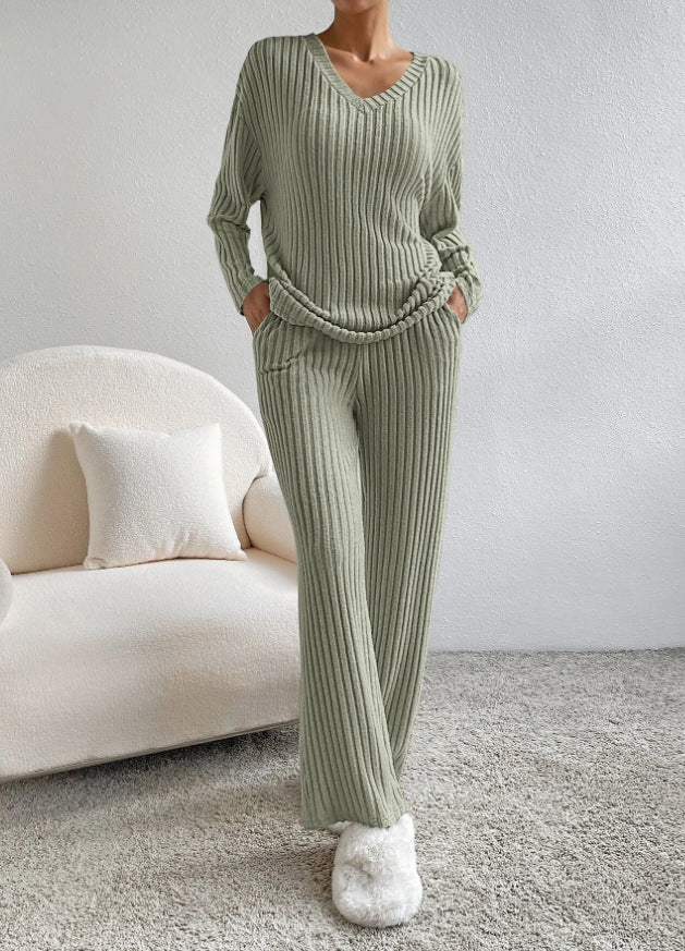 Damen Eleganter und bequemer Strickanzug Drune