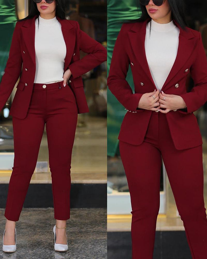 Damen Anzugjacke mit passenden Hose Drune