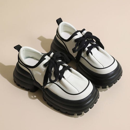 Damen Sportliche Chunky Sneakers mit strapazierfähigem Obermaterial und rutschfester Sohle Drune