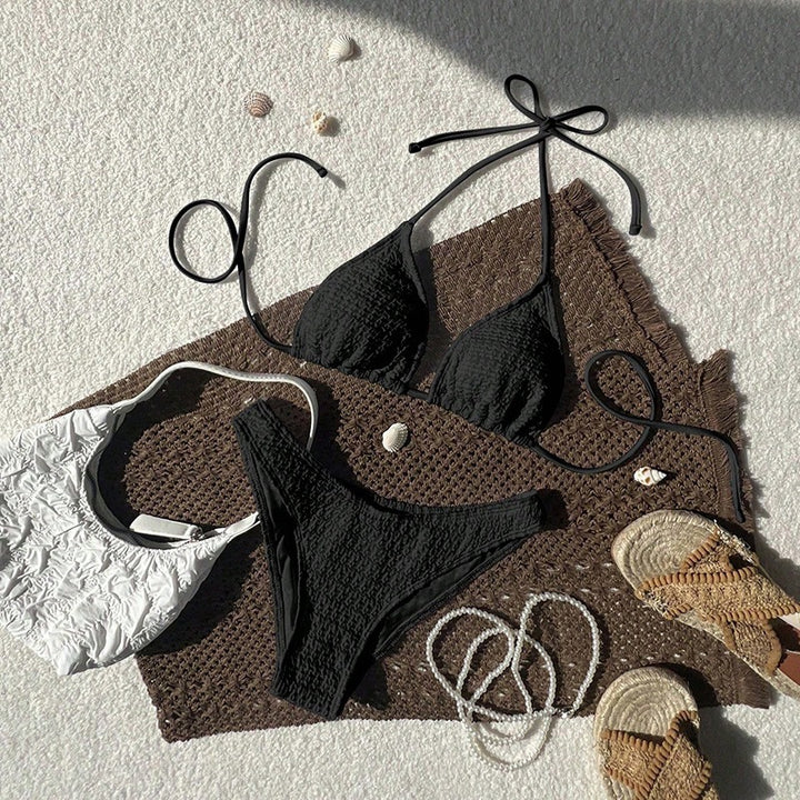 Damen Badeanzug mit strukturierter Oberfläche Drune