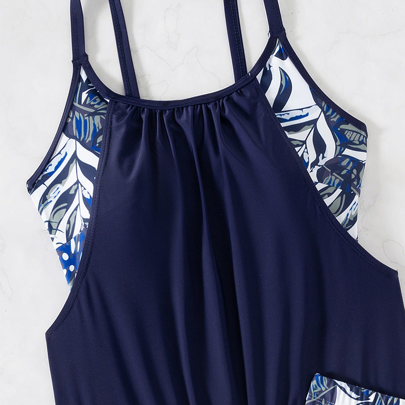 Damen Tankini-Set mit floralem Muster und bequemen Shorts Drune