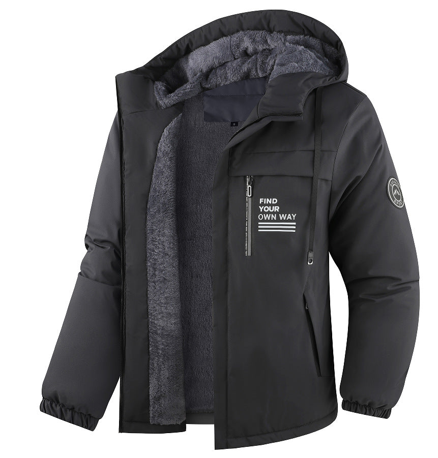 Herren Wasserabweisende Fleecejacke Drune