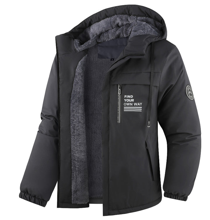 Herren Wasserabweisende Fleecejacke Drune