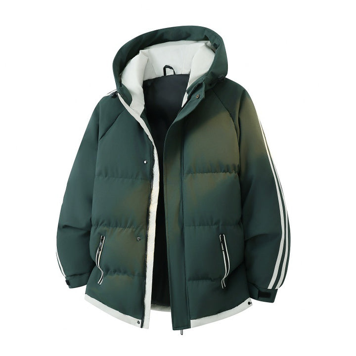 Herren Warm gefütterte Steppjacke Drune