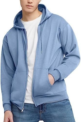 Herren sportlicher Reißverschluss-Hoodie mit seitlichen Taschen Drune