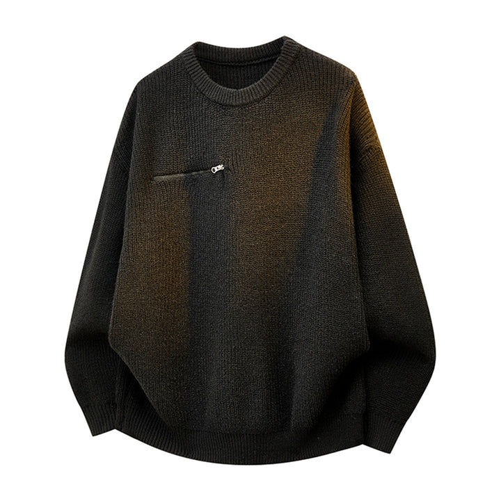 Damen Lässiger Sweater mit Reißverschluss Drune