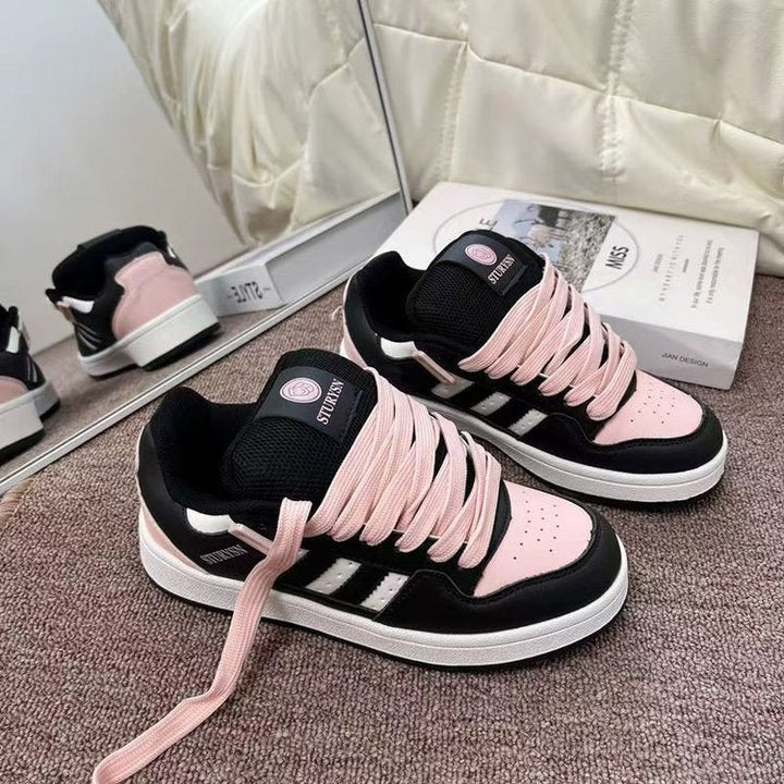 Damen Sportliche Freizeitsneaker mit stylischem Design und dämpfender Sohle Drune