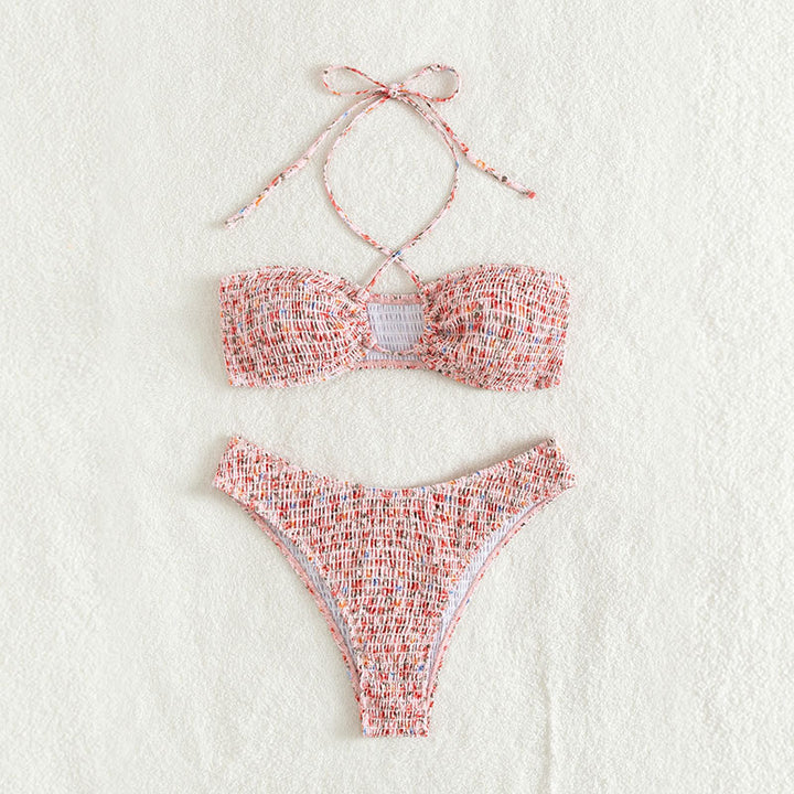Damen Bandeau-Bikini mit edlen Rüschendetails Drune
