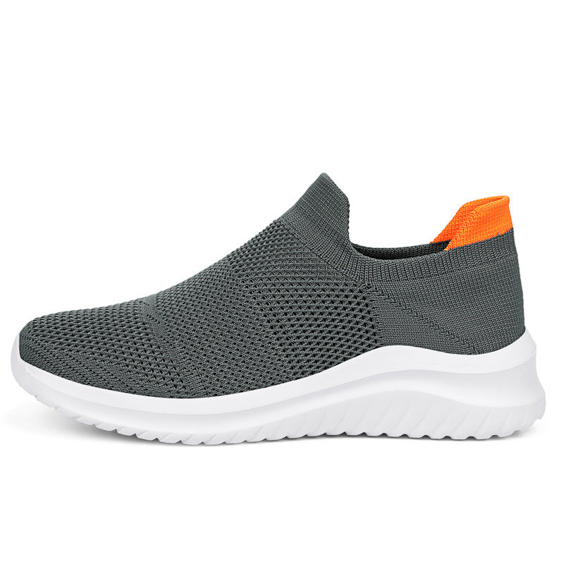 Unisex nan atmungsaktive Strick-Schlupfsneaker mit ergonomischem Memory-Fußbett Drune