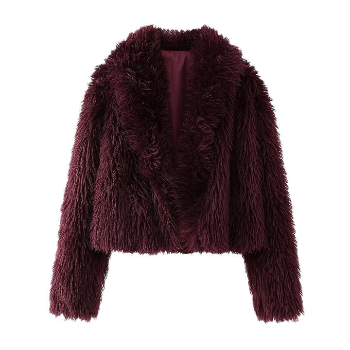Damen Kuschelige Teddyjacke Drune
