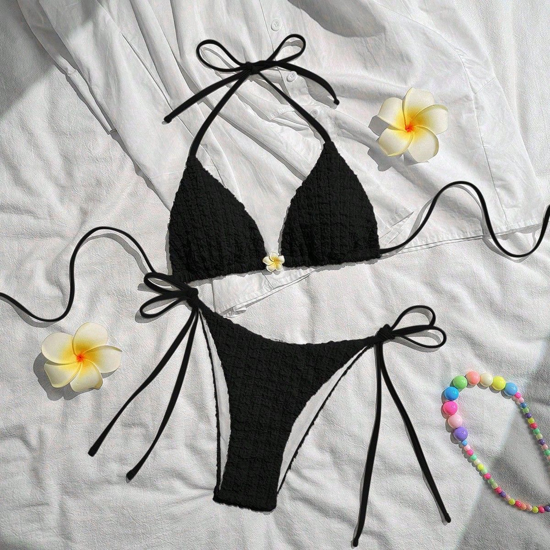 Damen raffinierter Triangel-Bikini Drune