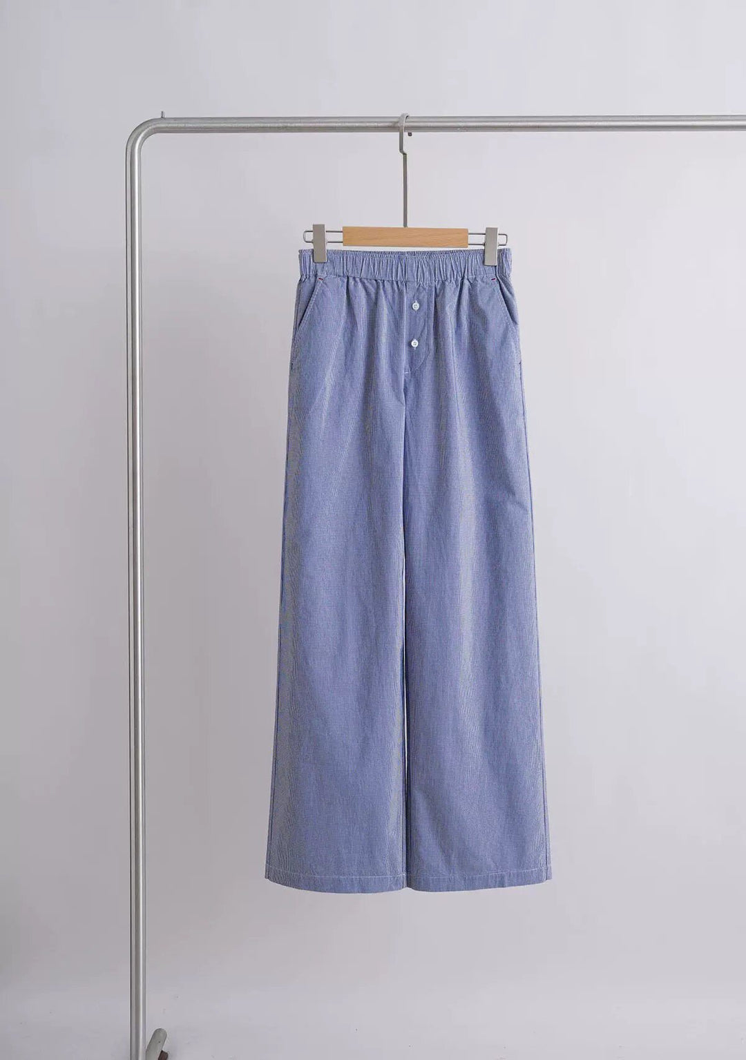 Damen Weit geschnittene Baumwollhose Drune
