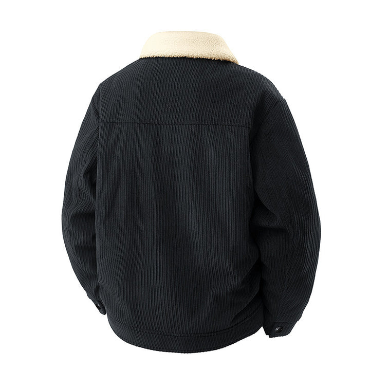 Herren Freizeitjacke mit Teddy-Futter Drune
