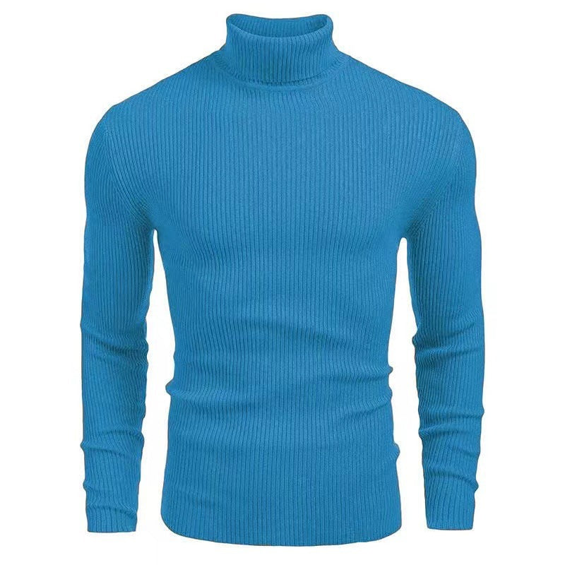 Herren Rollkragenpullover mit strukturiertem Rippenmuster Drune