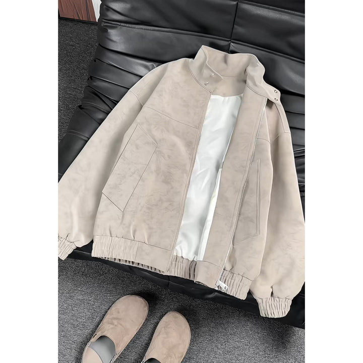 Herren Elegant und lässige lässige Bikerjacke Drune