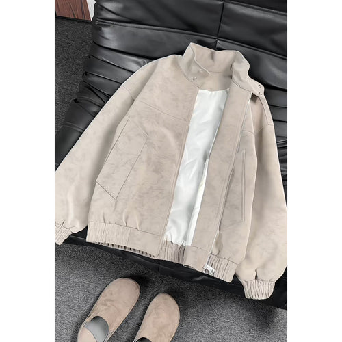 Herren Elegant und lässige lässige Bikerjacke Drune