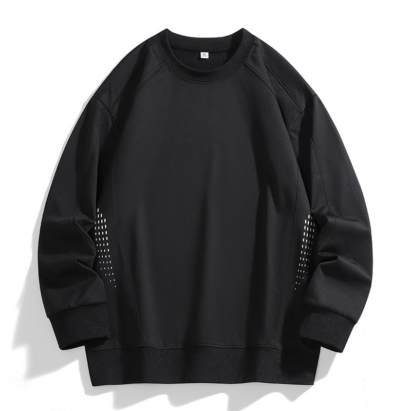 Herren leichter Performance-Sweatshirt mit Raglanärmeln und seitlicher Ventilation Drune