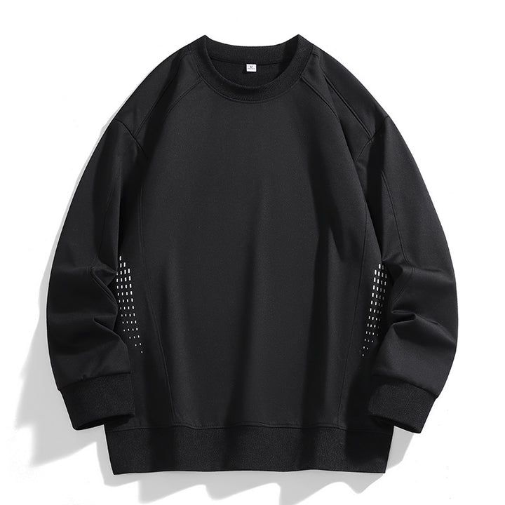 Herren leichter Performance-Sweatshirt mit Raglanärmeln und seitlicher Ventilation Drune