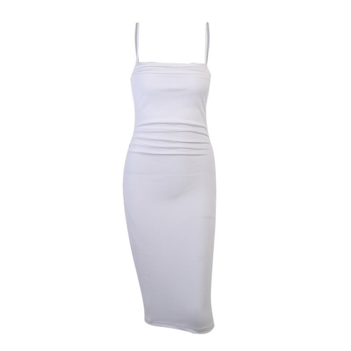 Damen Körperbetontes Midi-Kleid Drune