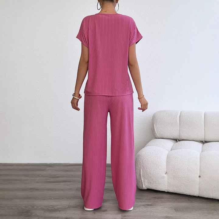 Damen komfortables Lounge-Set mit eleganten Stretch-Details Drune