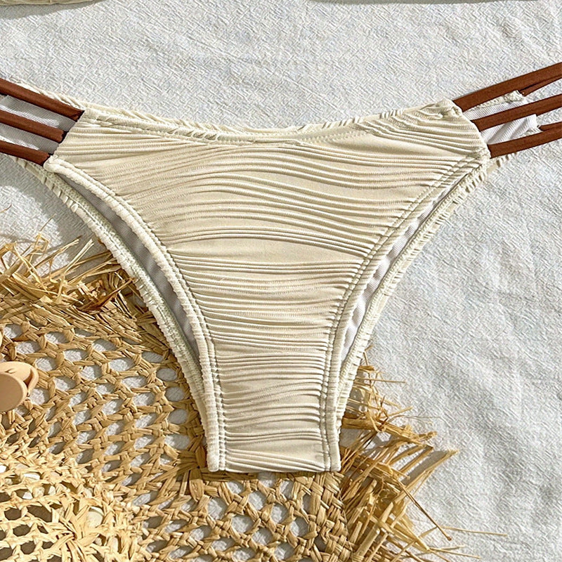 Damen Push-Up Bikini mit raffinierten Rüschendetails Drune