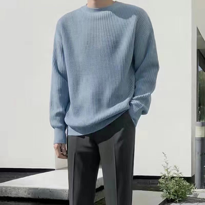 Damen Bequemer Oversized Strickpullover Drune
