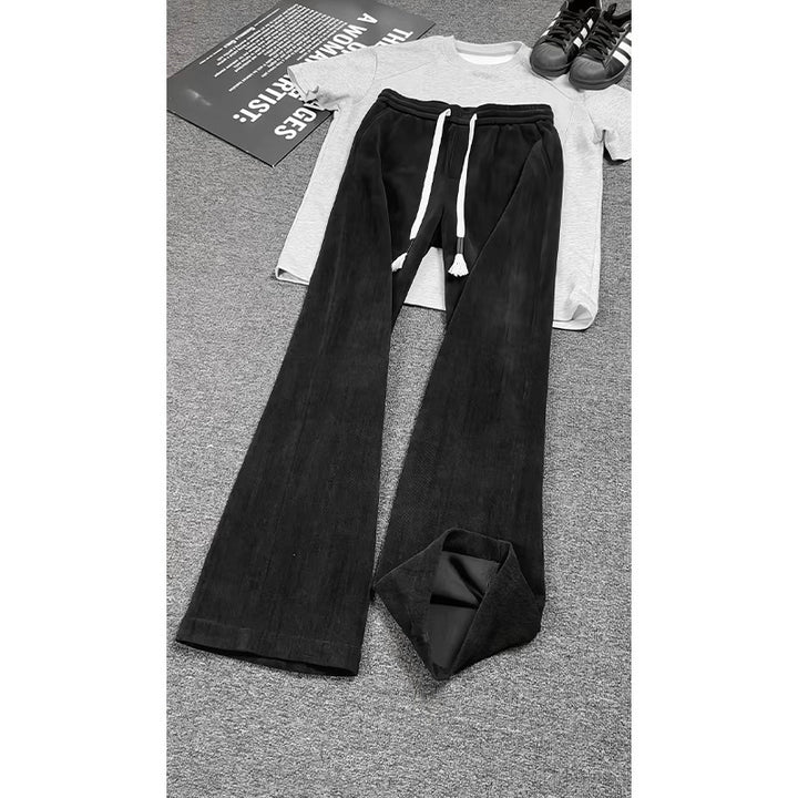Damen Modische und weite Flared-Hose Drune