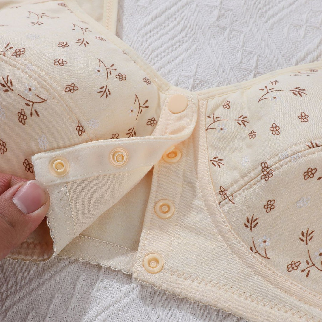 Damen Bequemer und stilvoller BH mit floralem Design Drune
